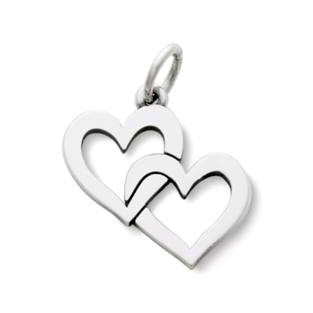 Vintage James Avery Sterling Silver Cupids Heart Charm